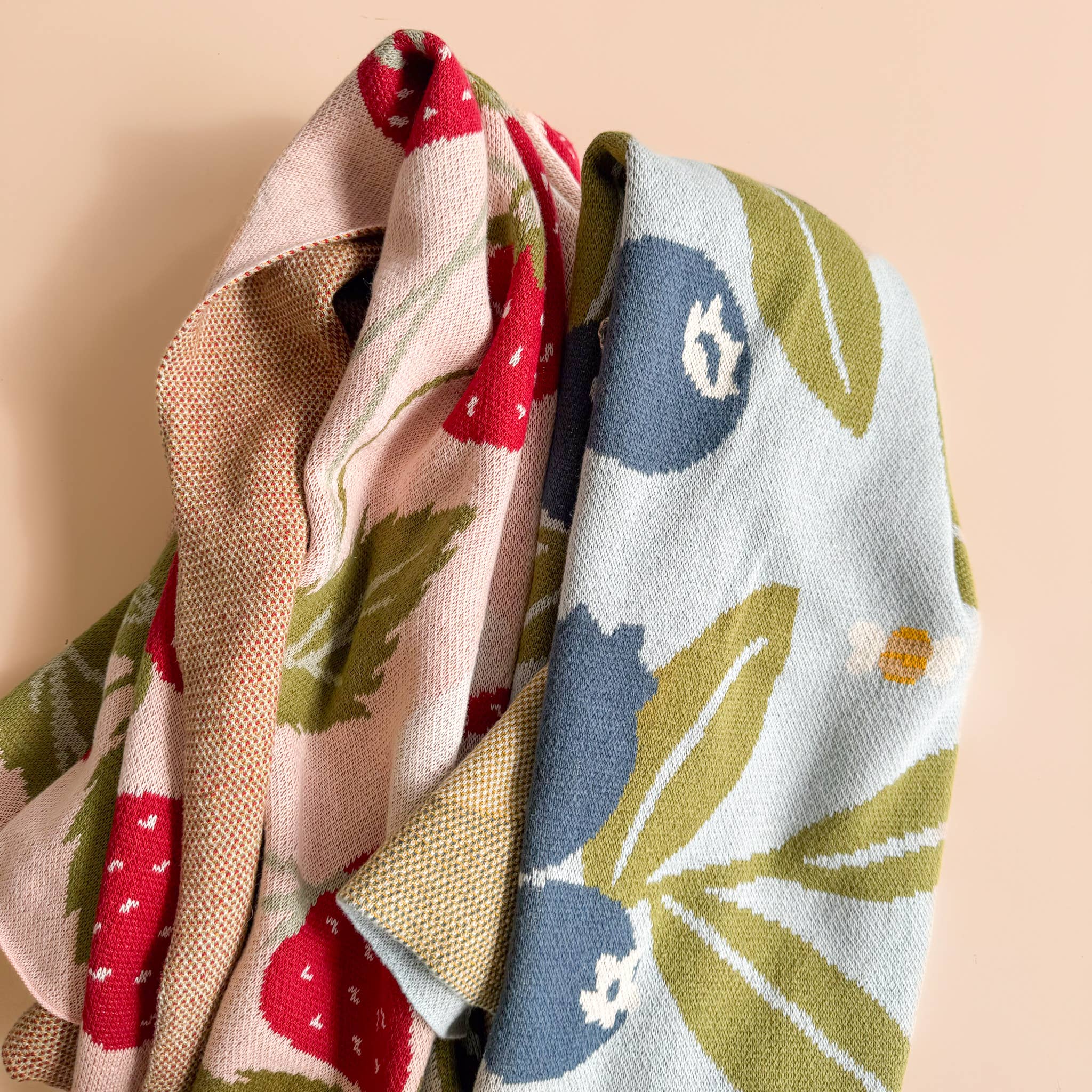 The Blueberry Hill - Wholesale Bedding Blanket - Kids & Baby - Blanket Strawberry Bunny Organic Baby Decor Christmas Gift10