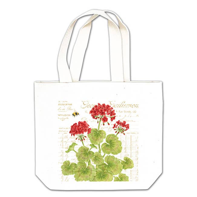 Gift Tote 18-462 Geranium for wholesale by Alice's Cottage