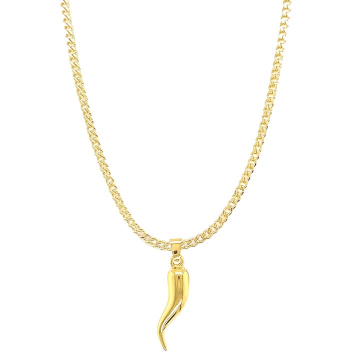 Mali Beads - Wholesale Pendant/Charm Necklace - Blaise Boys Cornicello Necklace | Classic Italian Amulet Pendant2