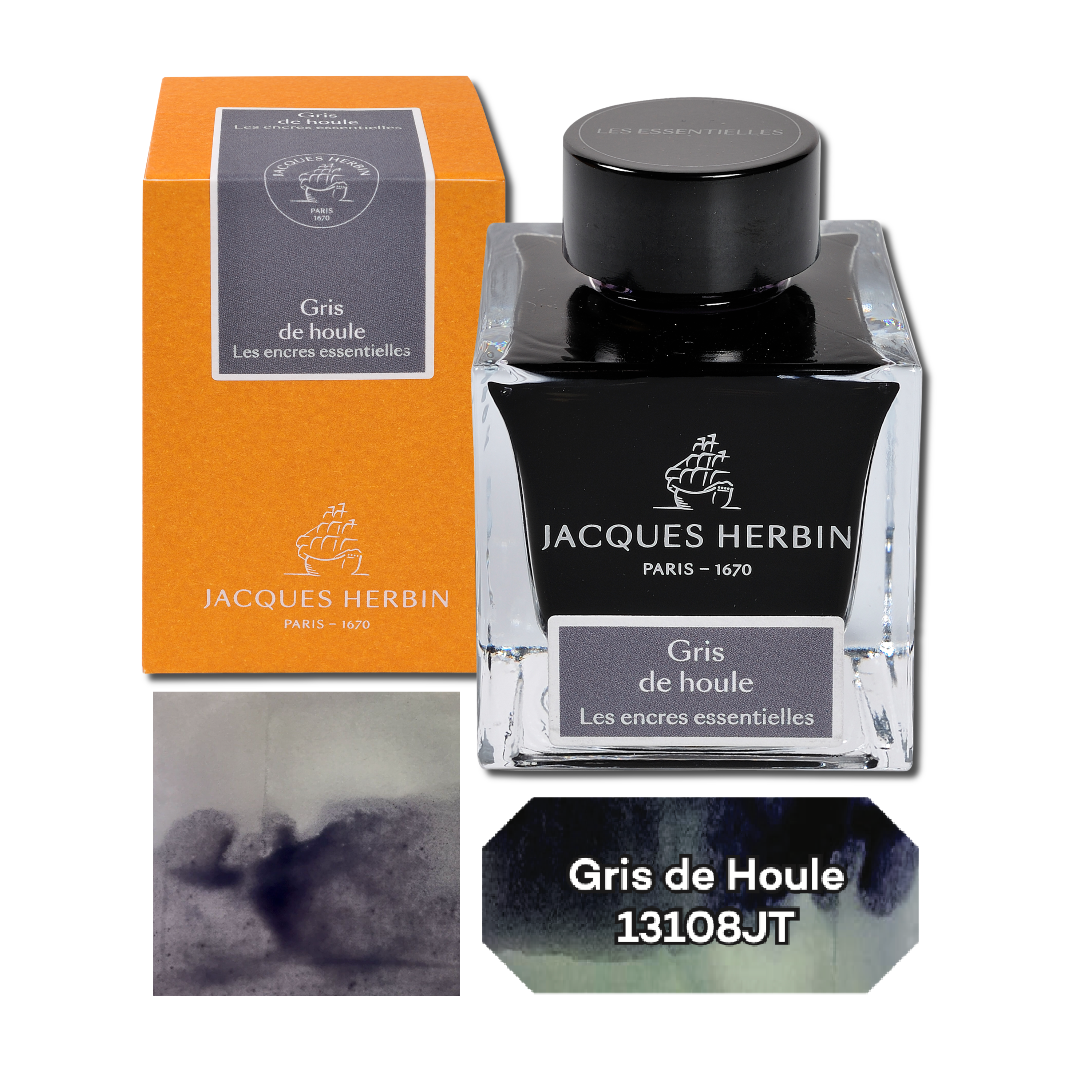 Exaclair - Wholesale Ink Pad - Jacques Herbin Essentials Ink - 50ml2