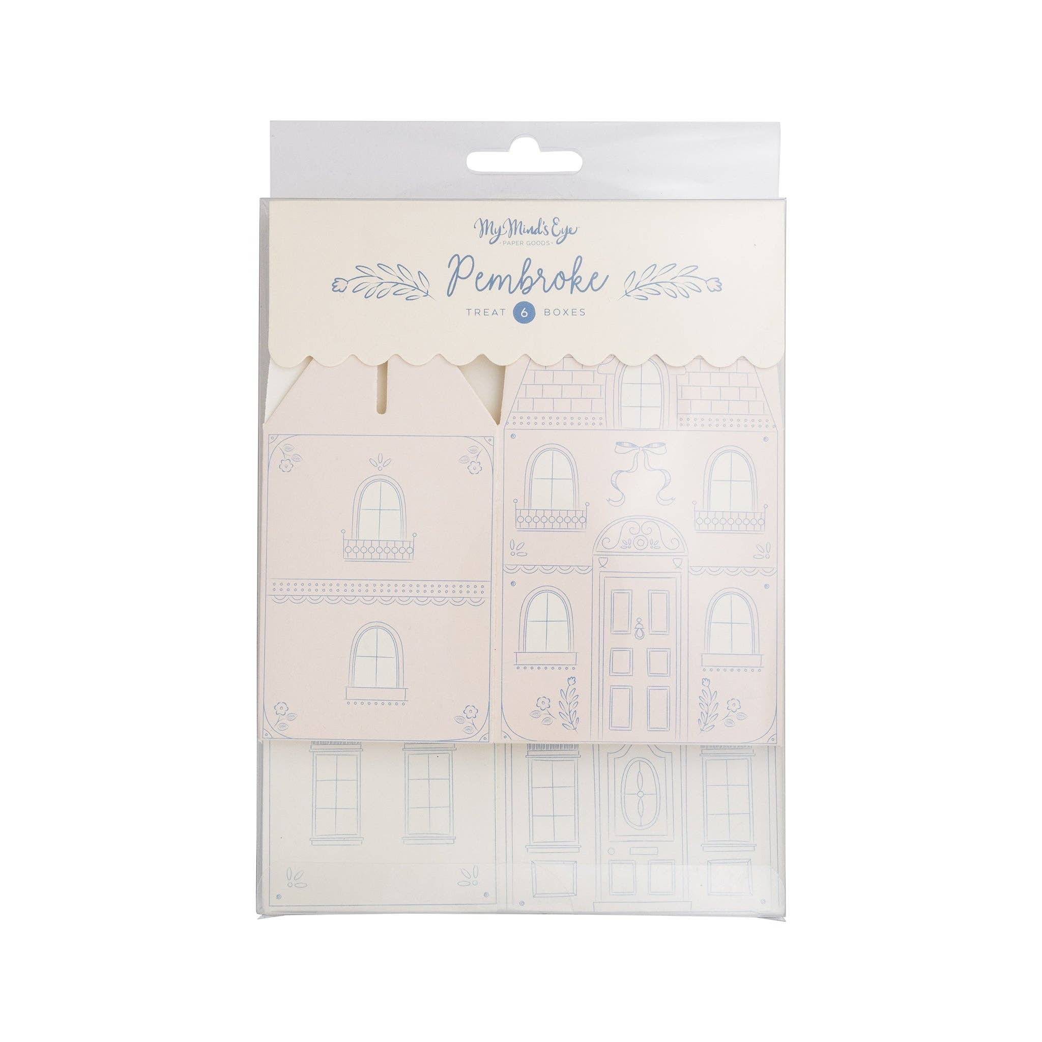 My Mind’s Eye – Großhandel Tüte/Box für Partygeschenke – PEM1007 - House Treat-Box-Set1