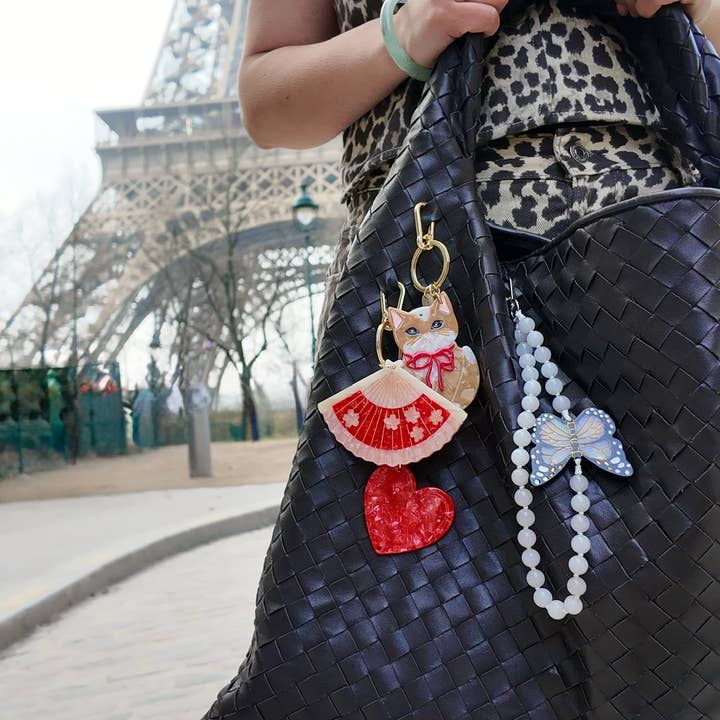 Solar Eclipse - Vendita all'ingrosso Portachiavi - Donna - Portachiavi e charm a forma di cuore fatto a mano | Eco-sostenibile1