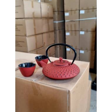 Khla - L'épicerie du Mékong - Wholesale Tea Pot - Red cast iron teapot3