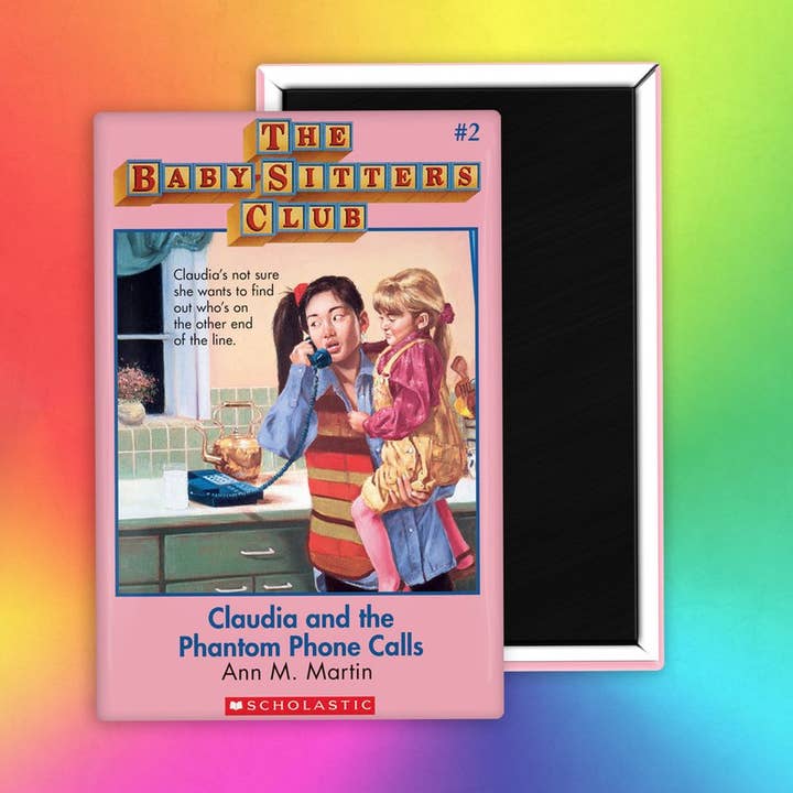 The Foxy Hipster - Wholesale Magnet - Babysitters Club Claudia and the Phantom Calls Fridge Magnet