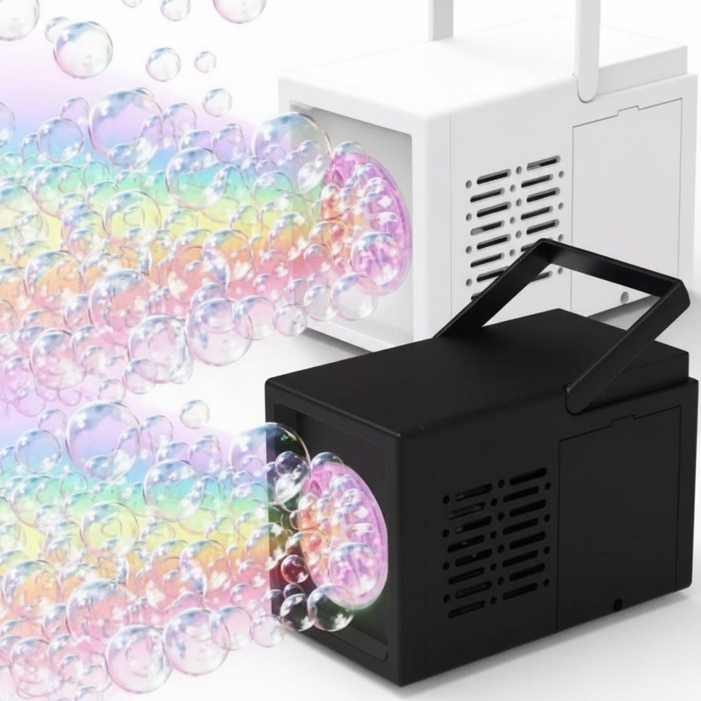 Toyarina - Venta al por mayor Pompero - Niños - Juguete Soplador de Burbujas Eléctrico de 10 Agujeros – Diversión al Aire Libre Portátil0