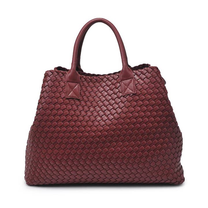 Urban Expressions - Wholesale Tote Bag - Women's - Ithaca Woven Vegan Leather Tote47