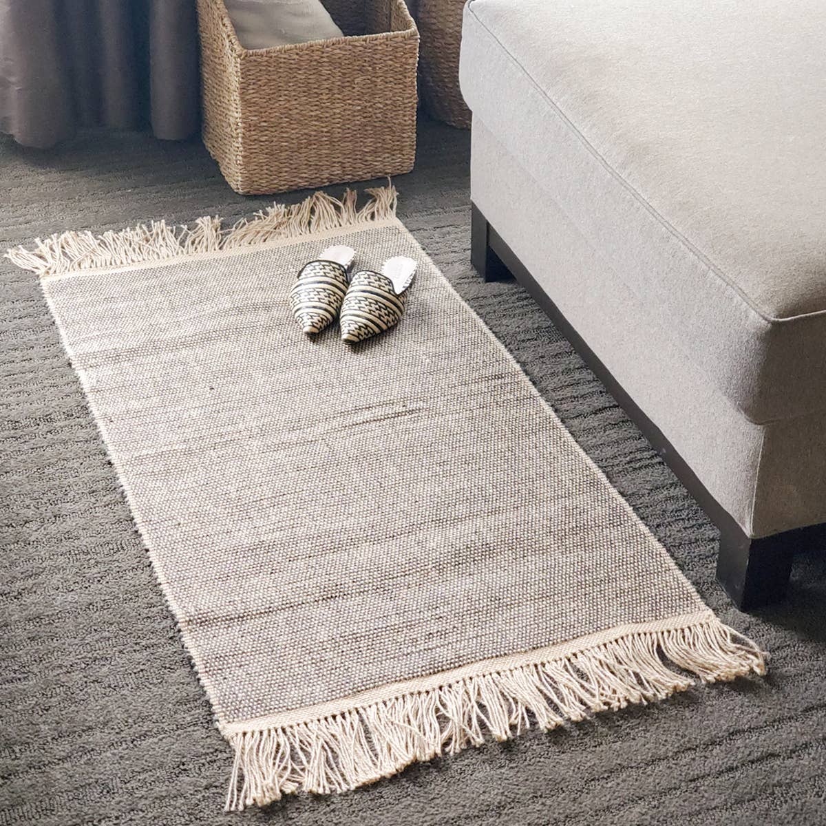 KORISSA - Wholesale Floor Mat - Handwoven Natural Jute Floor Mat • Goldilocks Rug6