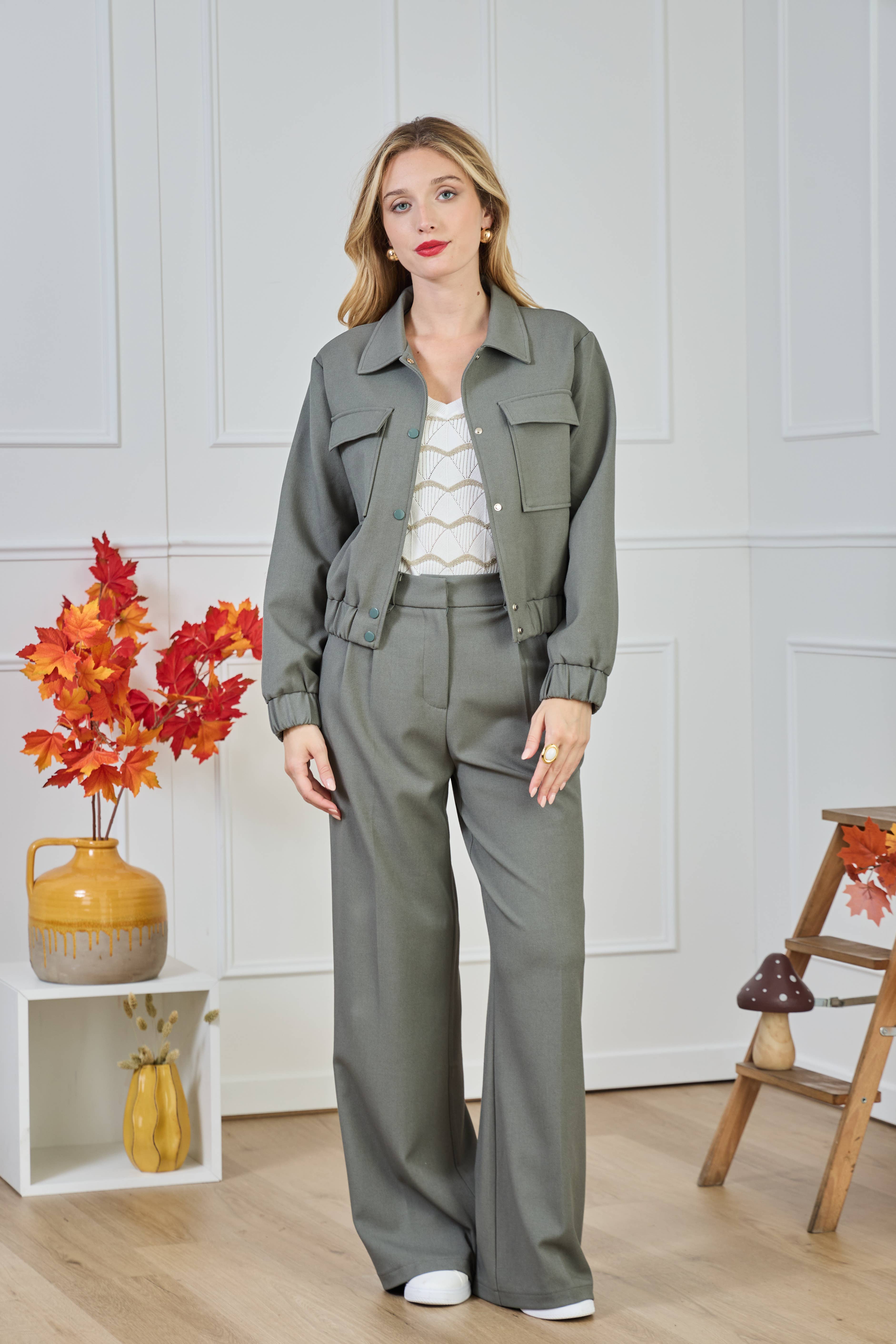 LULUMARY - Wholesale Pants - Women's - Elegant trousers P9879