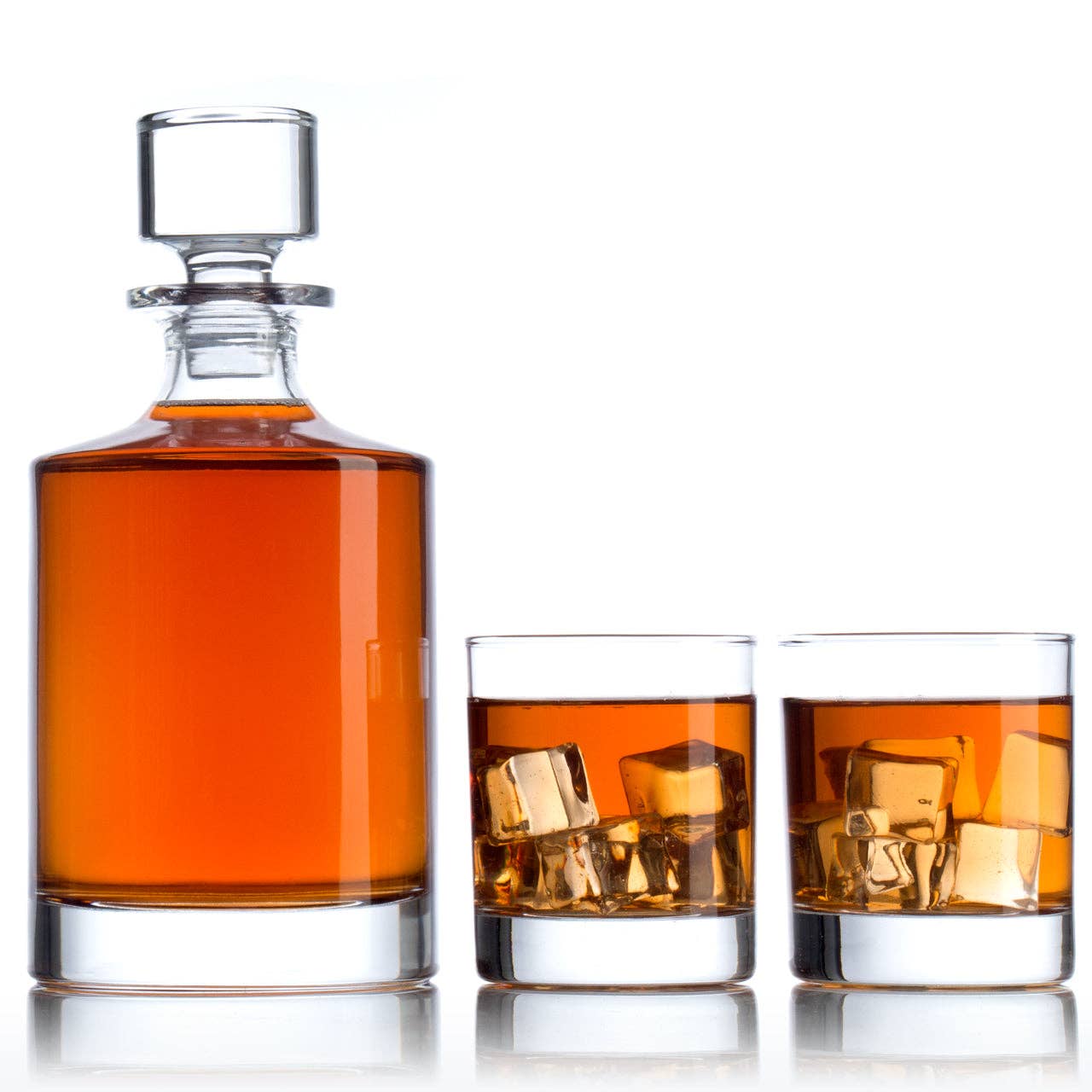 MB Brands Inc - Vente Carafe - Ensemble de carafes Bellagio avec verres Old Fashion Rocks0