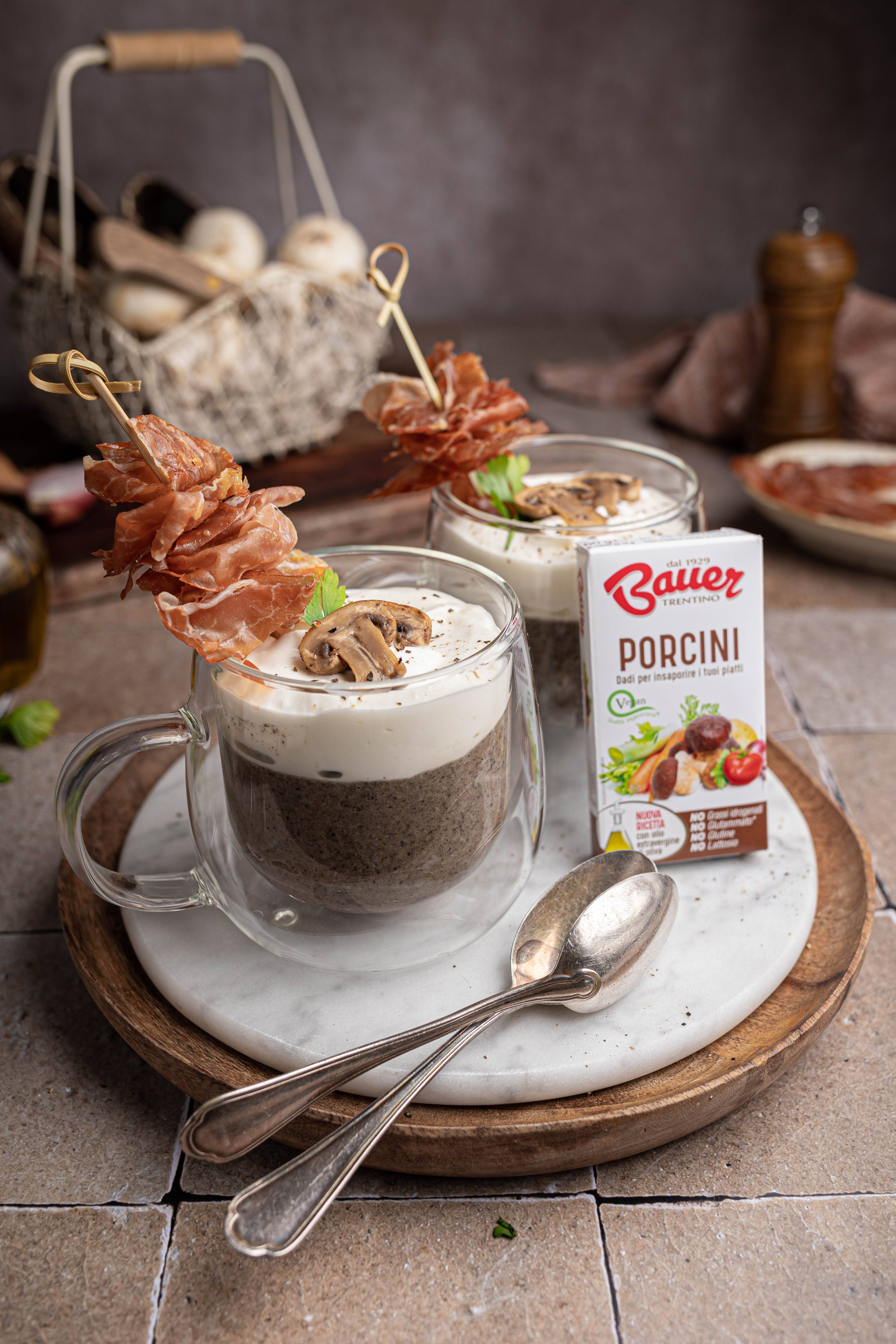 BAUER SPA - Wholesale Herbs - DADO WITH PORCINI MUSHROOMS EVO2