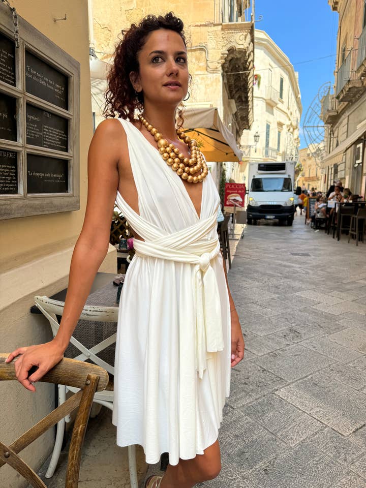 Bijondo - Wholesale Dress - Women's - Ayunita Infinity Convertible Short Dress22