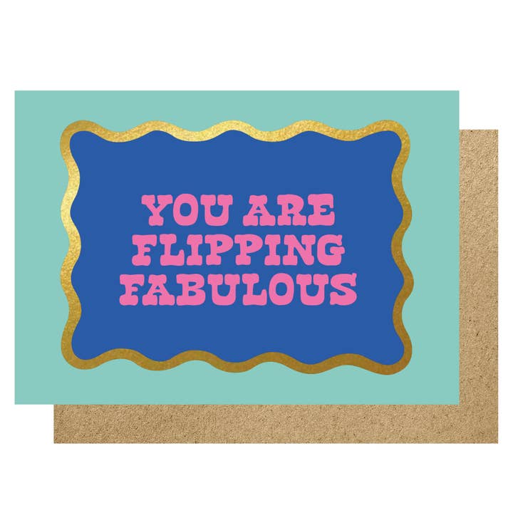You are flipping fabulous card for wholesale by Lucky Ink