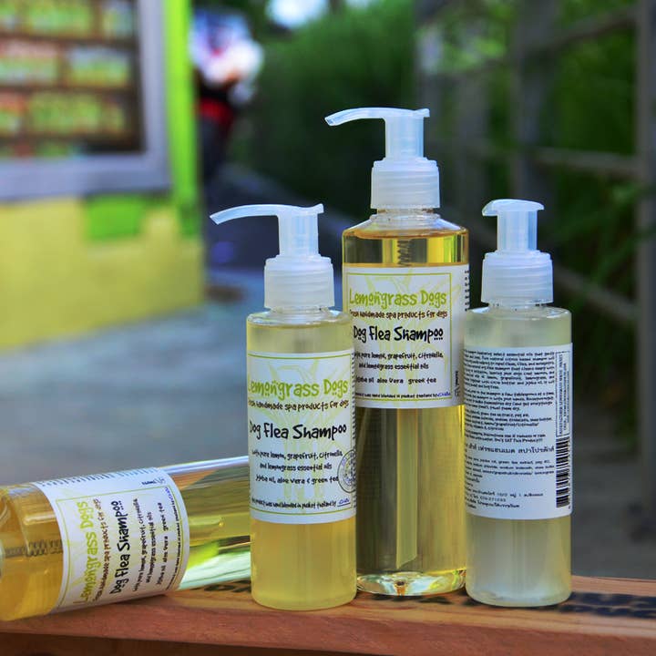 Dog Flea Shampoo 5 ltr for wholesale by Lemongrass House UK