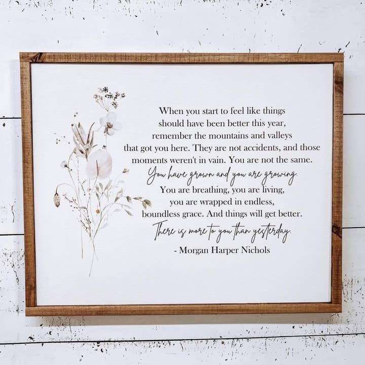 The Rustic Charm - Wholesale Sign - You are growing. Inspirational. Quotes. Wood sign. Wall sign