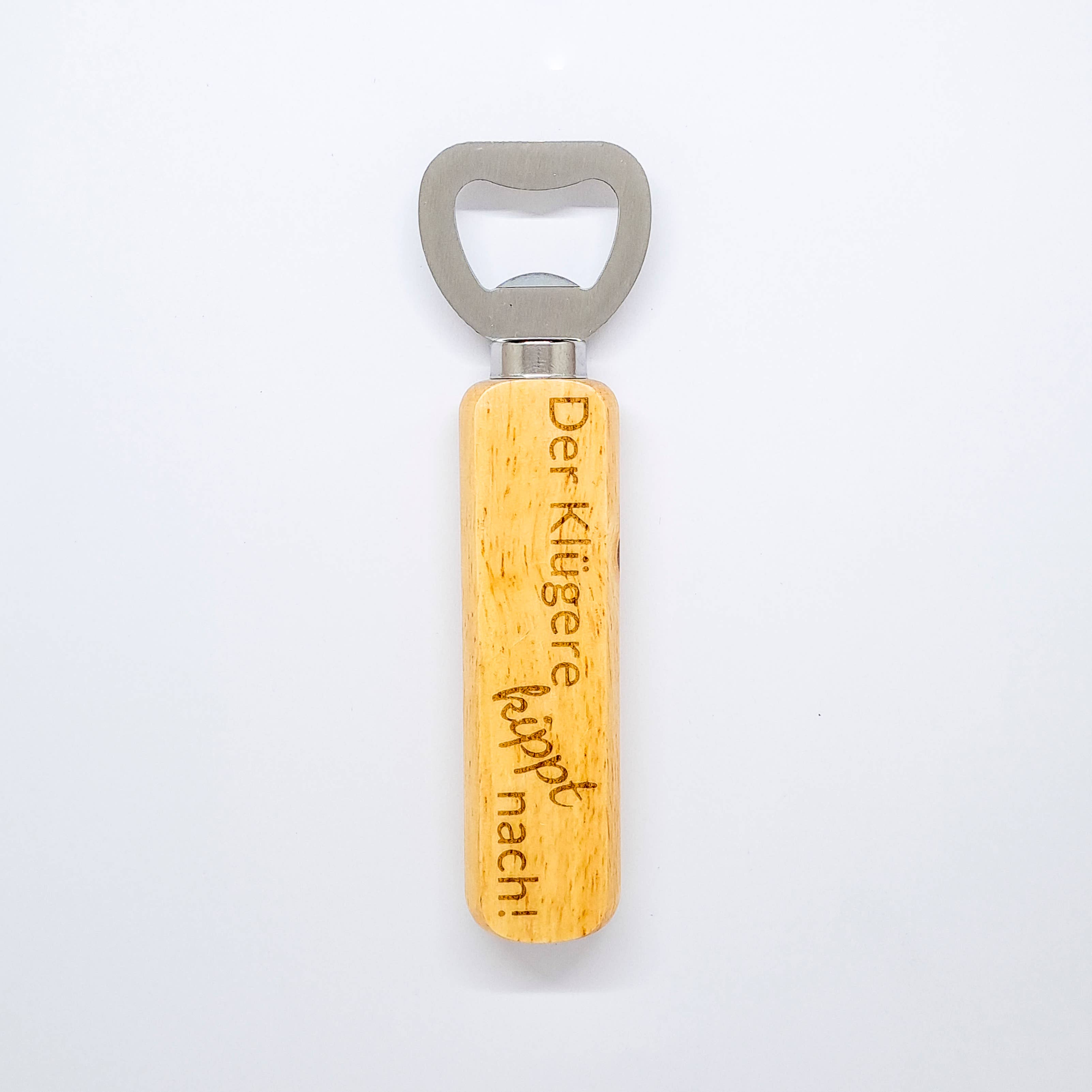 RADULY - Wholesale Bottle/Wine Opener - Display Bottle Opener Beech Wood VE401