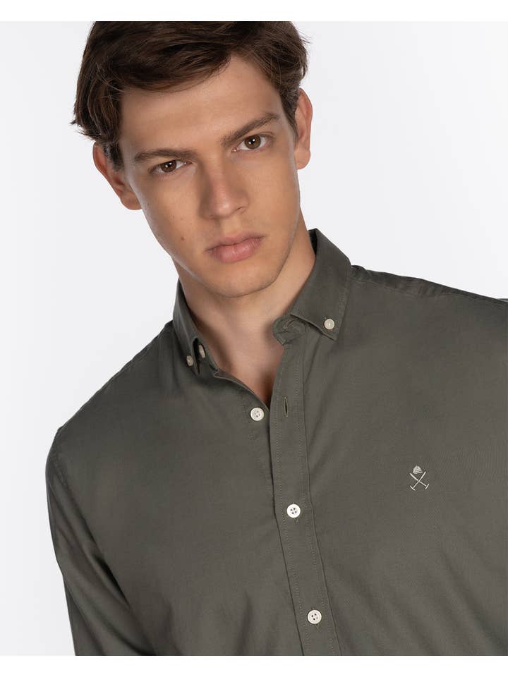 Harper & Neyer - Venta al por mayor Camisa con botones - Hombre - Camisa de hombre Oxford Colour- 20112400121