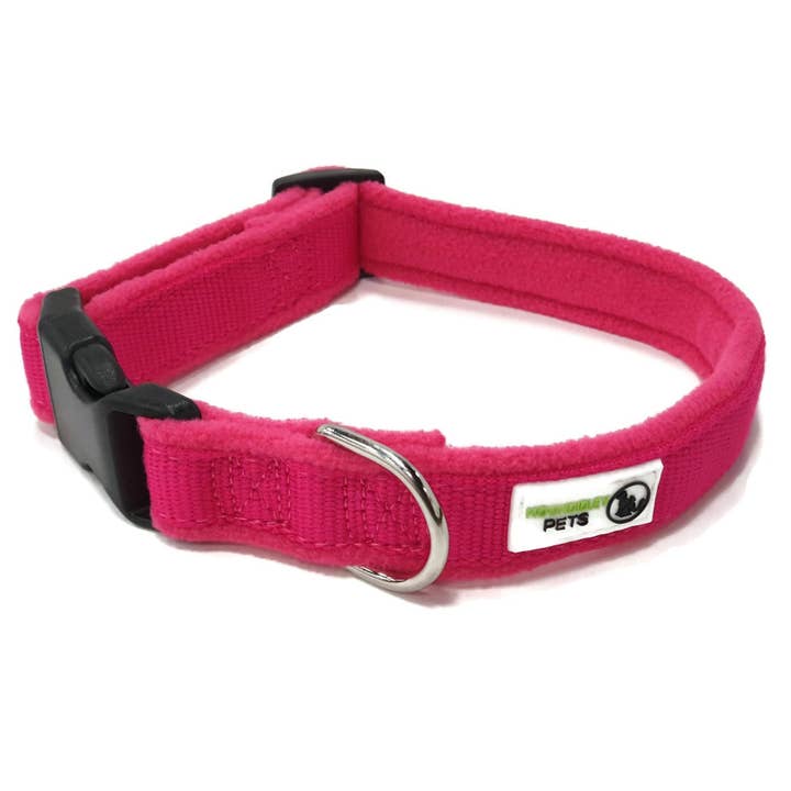 Moondidley Pets - Wholesale Pet Collar - Dog - 100% Pure Bamboo Fibre w/Fleece Lining Dog Collar