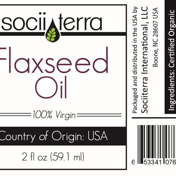 Beez Nuts Balms - Wholesale Bath/Body Oil - Flaxseed Oil, Virgin Organic4