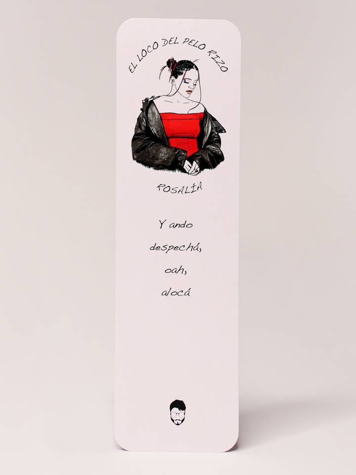 Rosalía Bookmark; Despecha for wholesale by El loco del Pelo Rizo