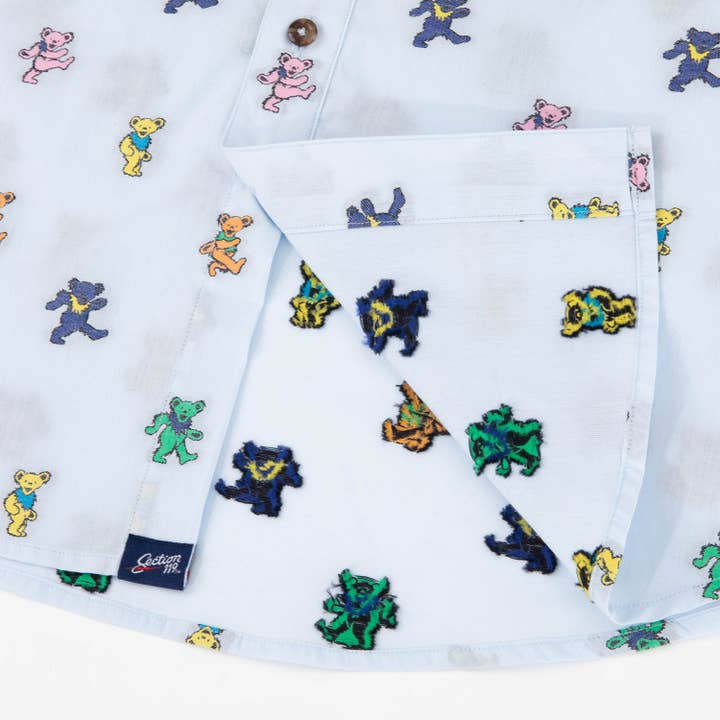 Section 119 - Wholesale Button Down Shirt - Men's - Grateful Dead | Woven Button Down | Dancing Bears