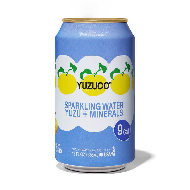 YUZUCO - Wholesale Sparkling Water - Sparkling Yuzu + Minerals  (12oz, 12pk)0