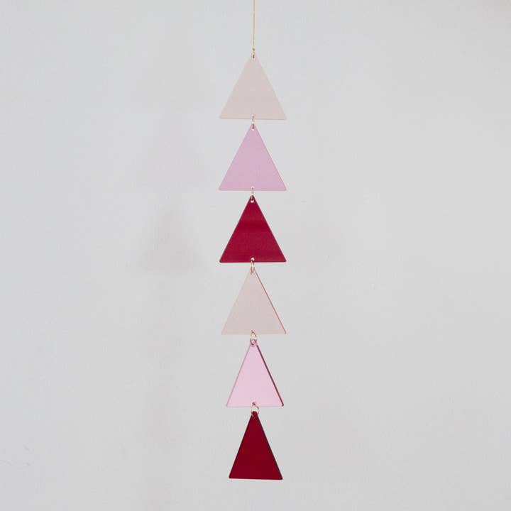 Savvie Studio - Wholesale Suncatcher - Sun Catcher - Red + Pink