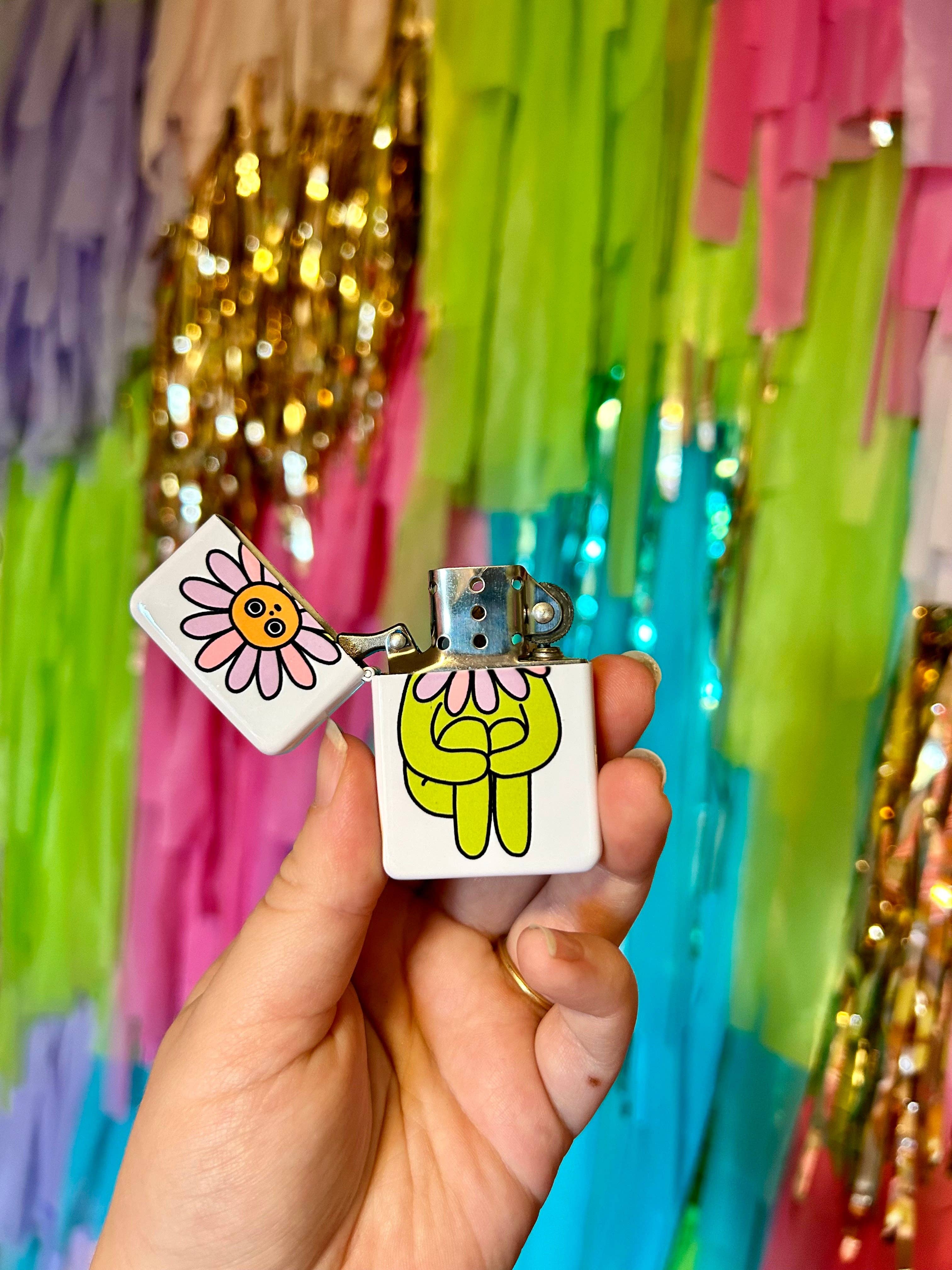 The Peach Fuzz - Wholesale Lighter - Flower Boy Lighter2