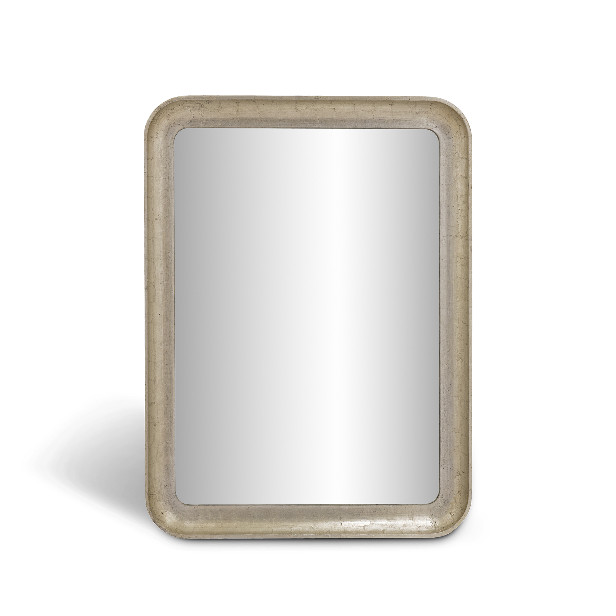 Park Hill Collection - Wholesale Wall Mirror - Cove Portrait Mirror, Champagne Silver1