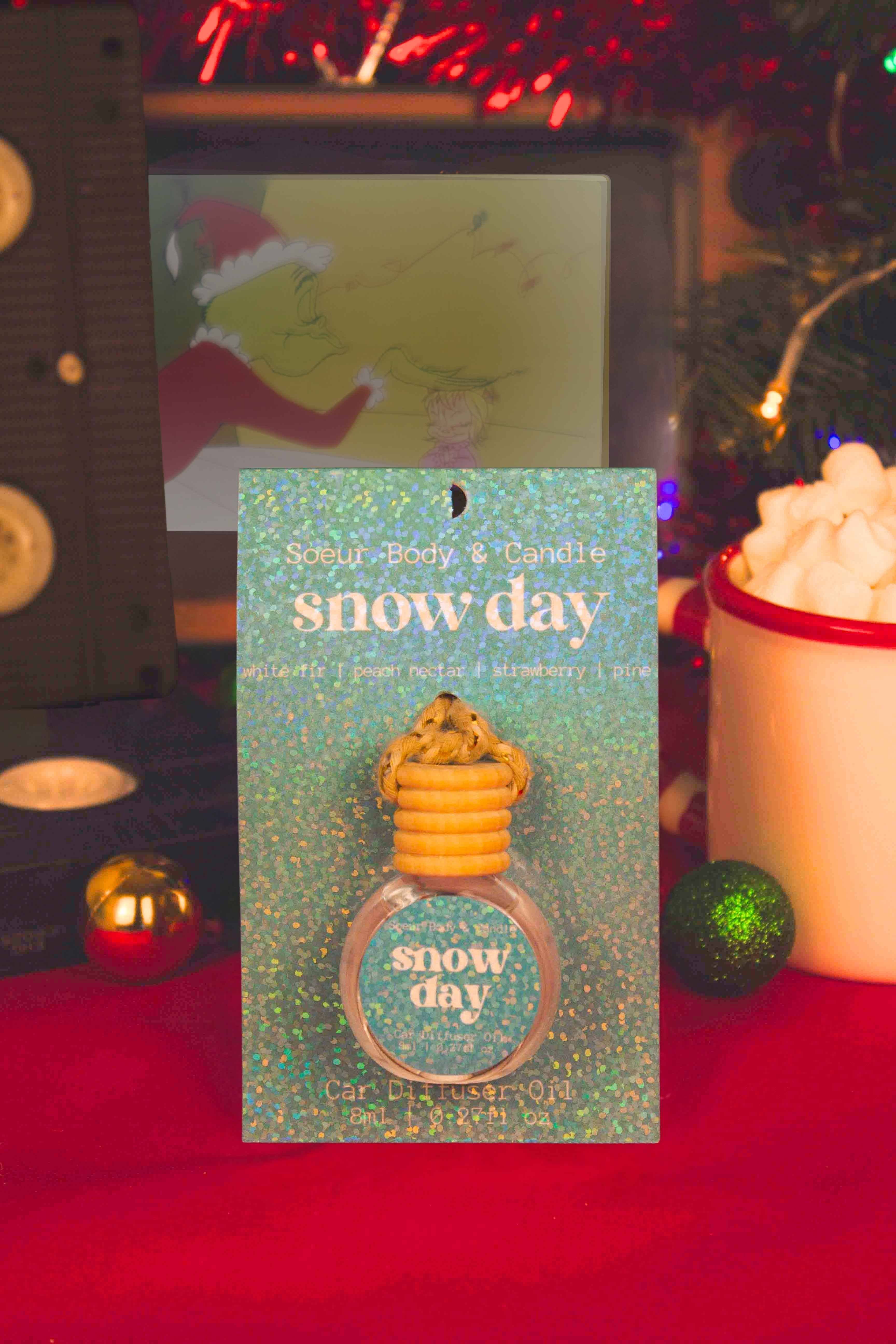 Soeur Body and Candle - Wholesale Air Freshener - Snow Day Car Diffuser1