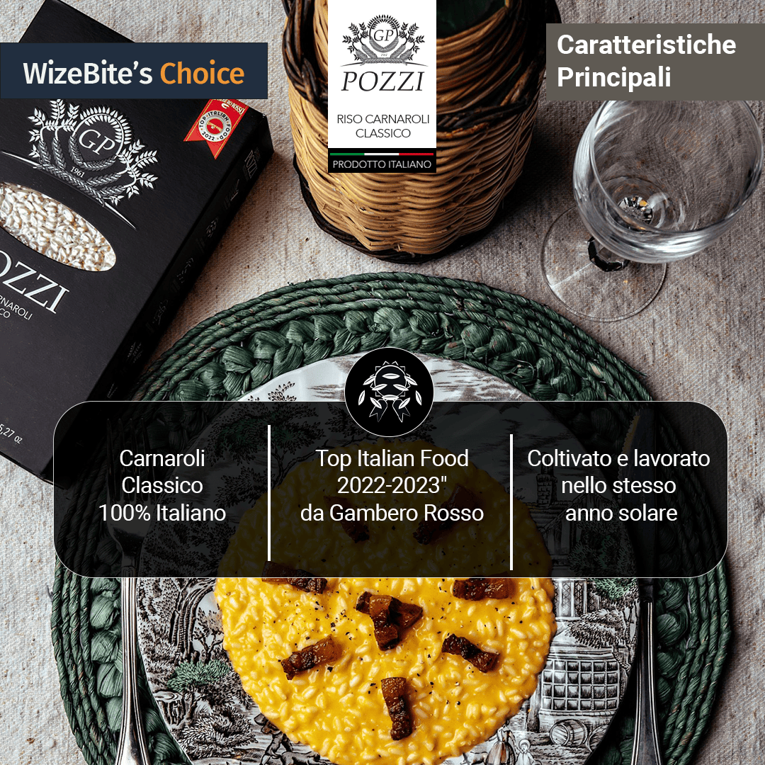 BENVOLIO.BIO by Wizebite S.r.l. SB - Wholesale Rice - POZZI Premium Carnaroli Risotto Rice Chef's Choice 1kg2