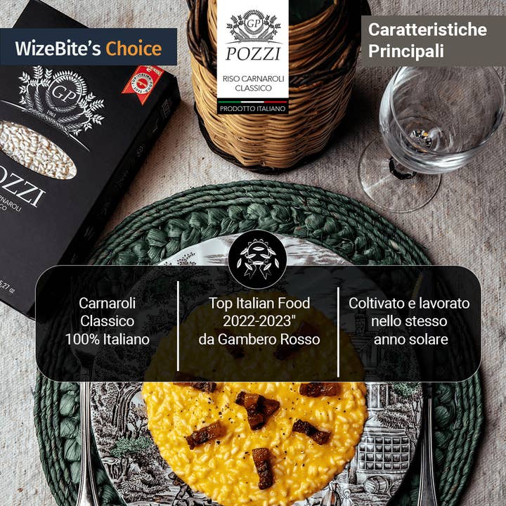 BENVOLIO.BIO by Wizebite S.r.l. SB - Wholesale Rice - POZZI Premium Carnaroli Risotto Rice Chef's Choice 1kg2