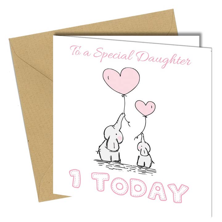 #1407 Daughter 1 for wholesale by Close to the Bone Greeting Cards and Gifts