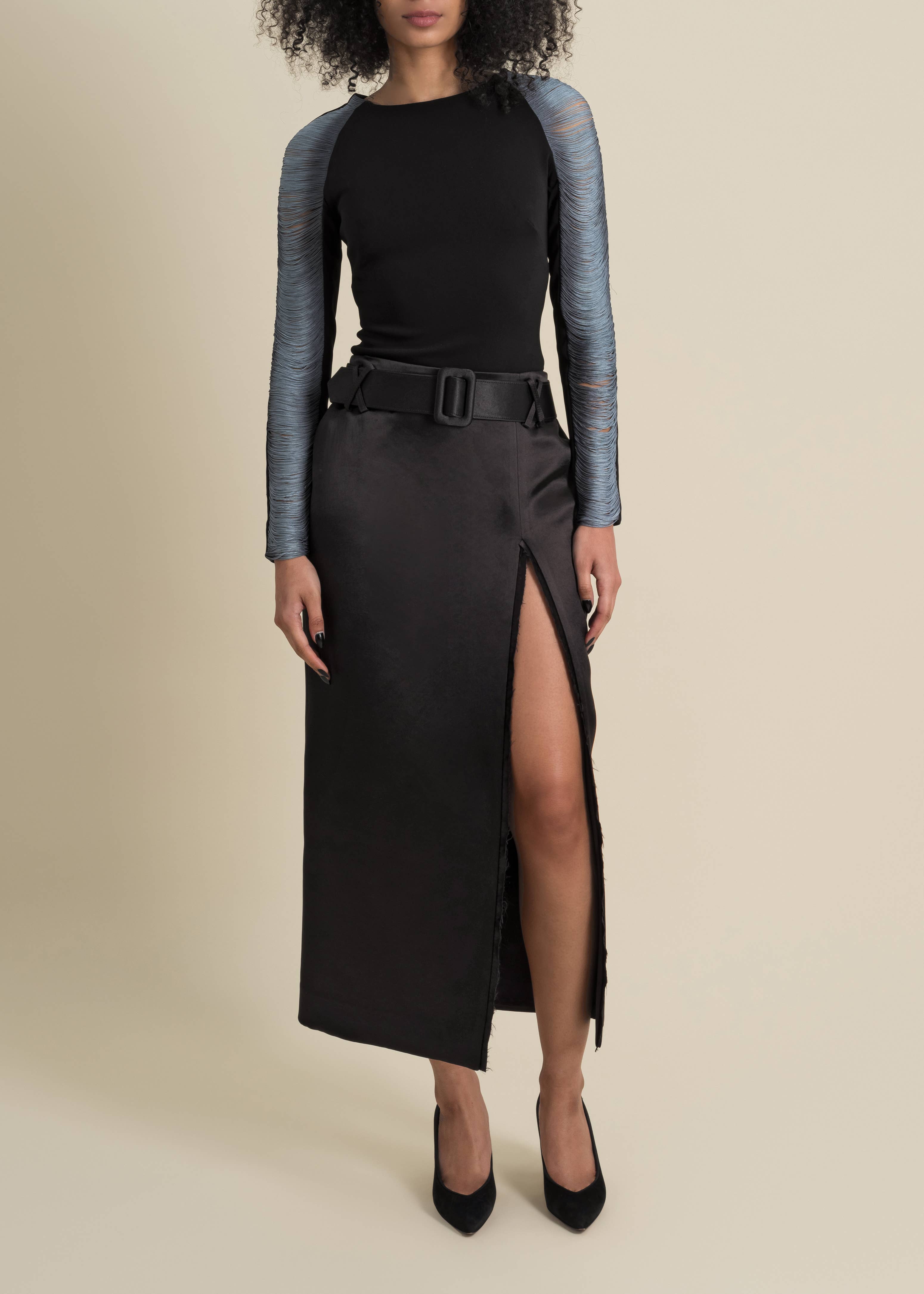 Medusa Top in Blue Smoke for wholesale on Faire8