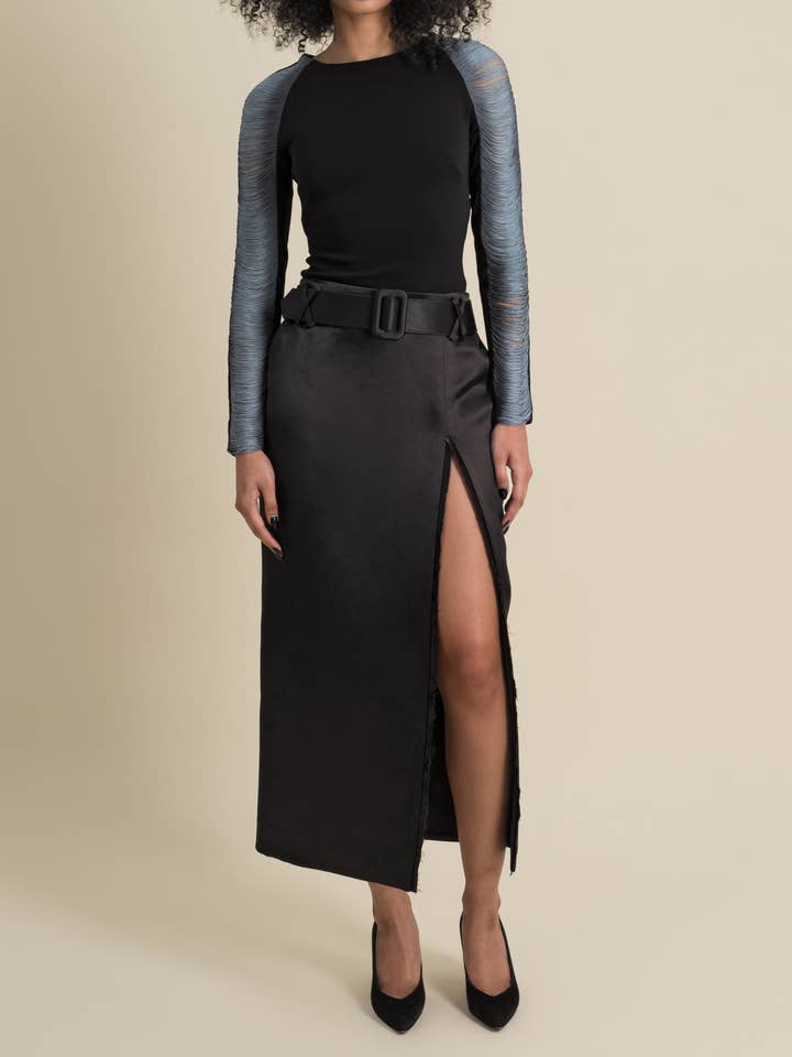 Medusa Top in Blue Smoke for wholesale on Faire8