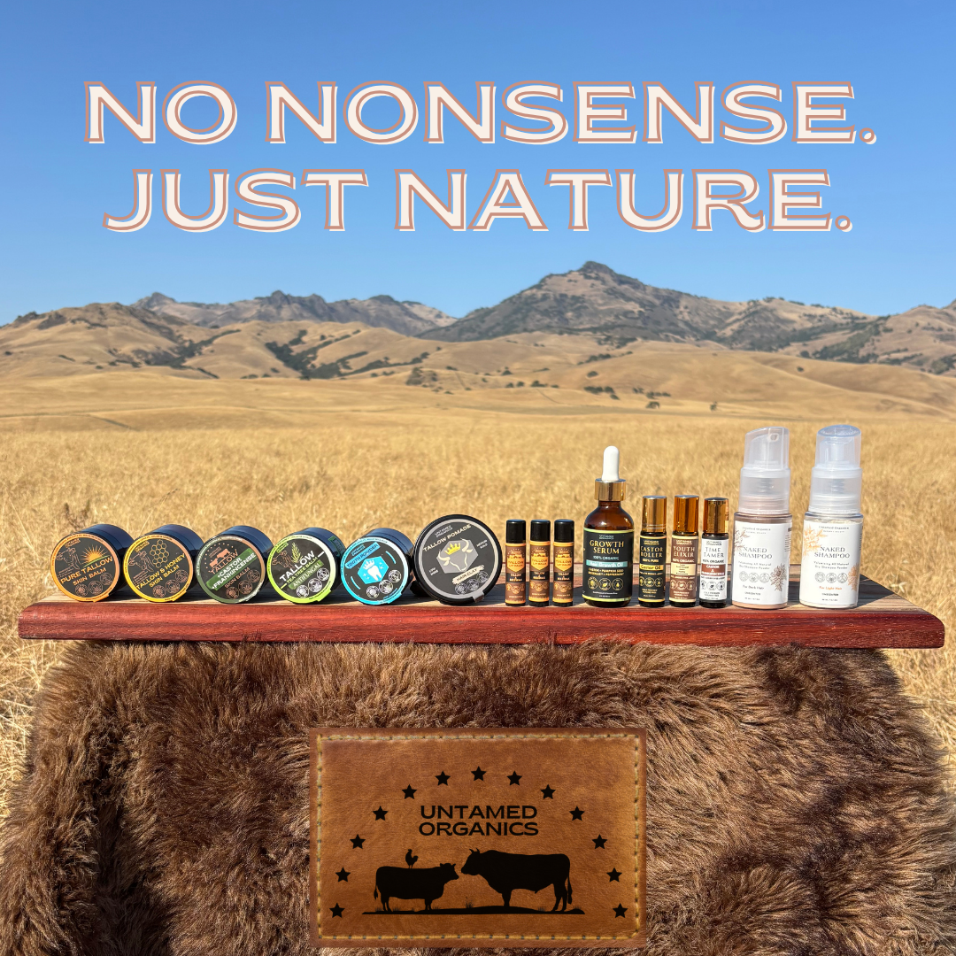 Untamed Organics – wholesale Läppbalsam – Gräsbetat Talg Läppbalsam (4-pack)8