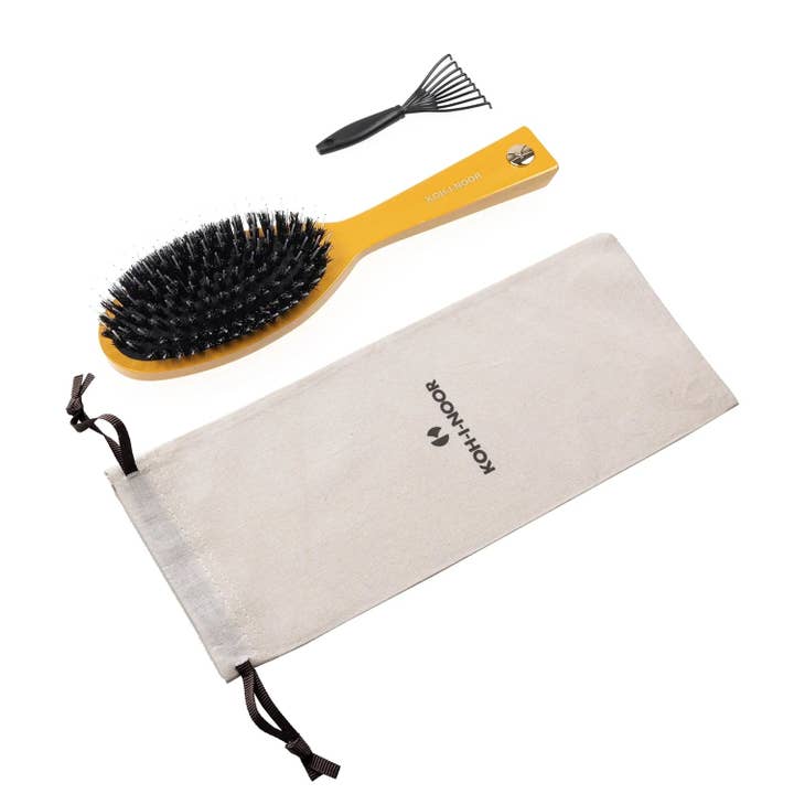 Koh-I-Noor - Wholesale Hair Brush/Comb - Pastel Boar & Nylon Pin Hair Brush - Biodegradable Acetate in 6 Colors21