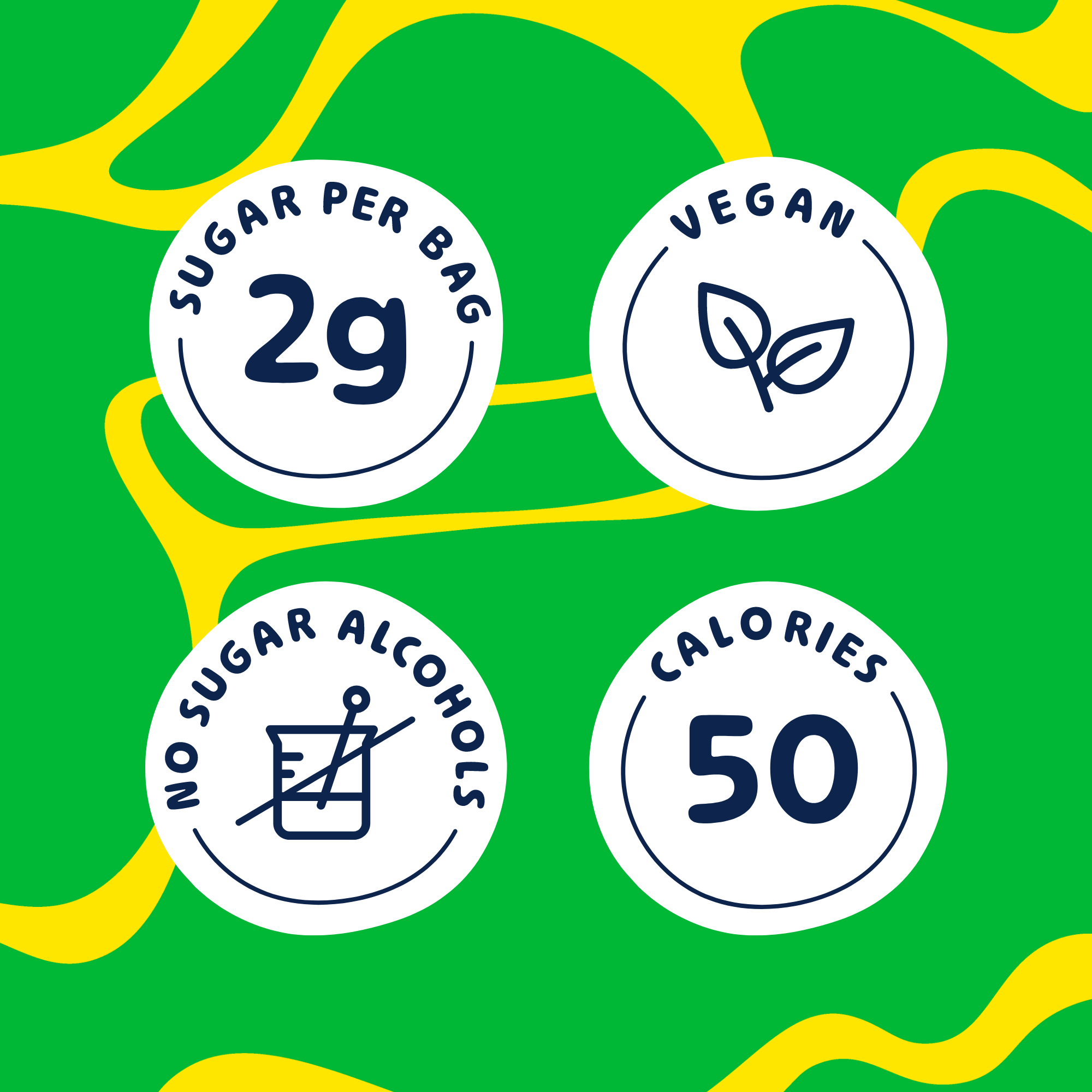 Righteous Felon Craft Jerky - Vente Bonbons gélifiés - Bonbons gélifiés Blobs Passion Fruit et ananas 1,8 oz (6 carats)4