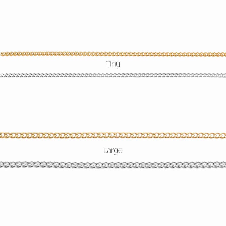 Nia - Pansarkedja - Liten/Stor för wholesale av GLAM & GLORY Jewels made with love