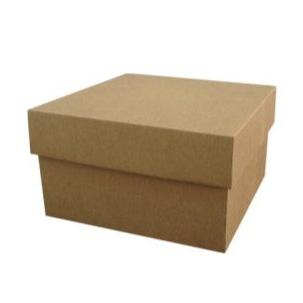 Geocakes - Vente Coffrets cadeaux - Boîte écologique en carton KRAFT 20,5 x 20,5 x 12 cm0