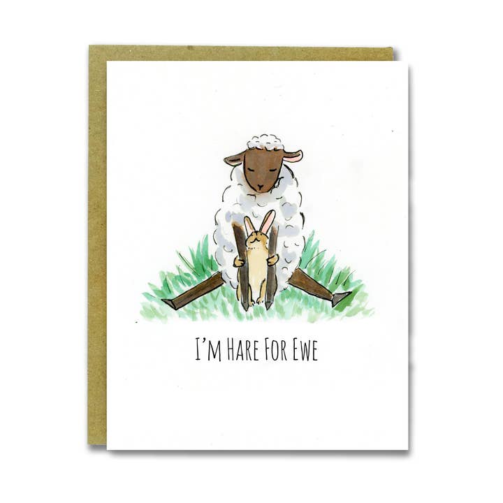 Eu sou Lebre Card por atacado de SquidCat, Ink