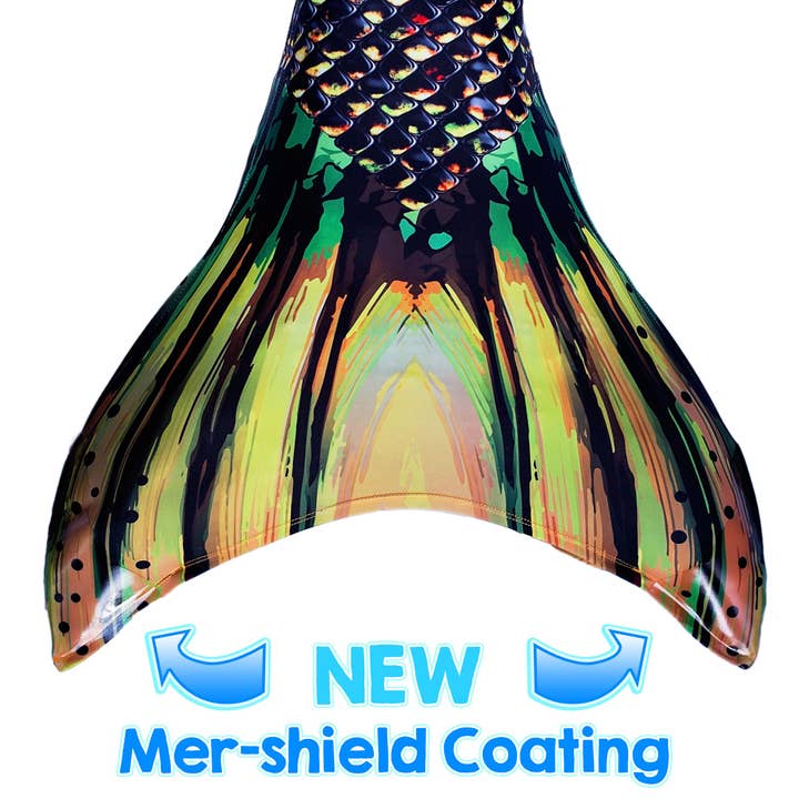 Sun Tail Mermaid – wholesale Beach/pool toy – Child & baby – Sea Monster Mermaid Tail + Monofin Set for kids, girls, teens, and women (pool toy)