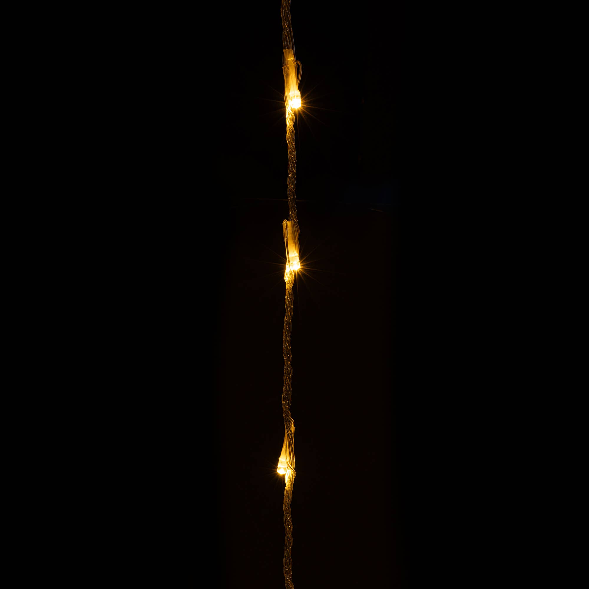 Blanc Lampes LED en cascade 600 lumières LED 12 pieds x 8 pieds - blanc chaud en vente sur Faire2