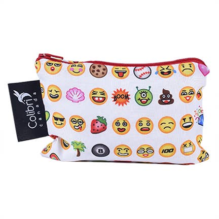 Emoji - Reusable Snack Bag - Small for wholesale by Colibri Canada