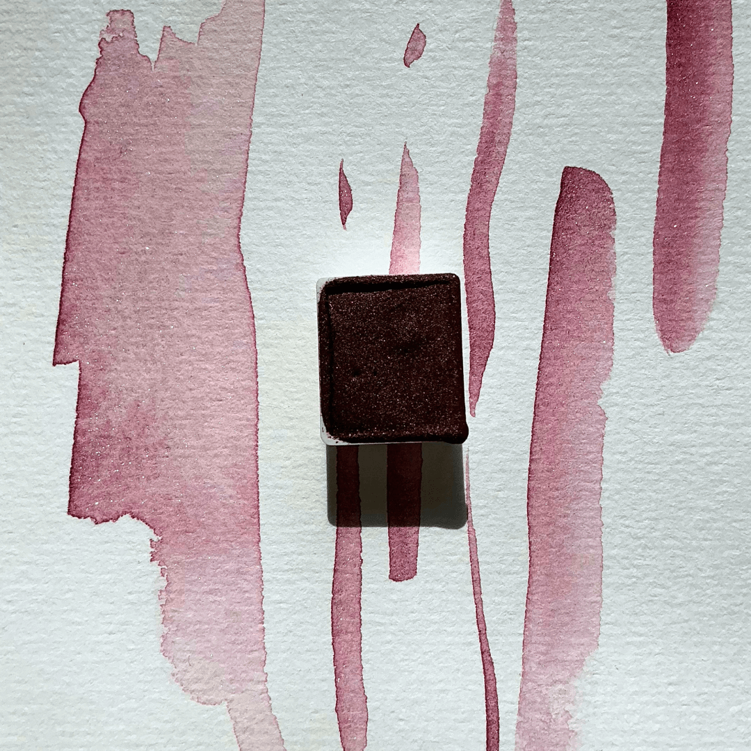 LA NOUVELLE VAGUE COULEURS - Wholesale Watercolor Paint - NEW - Handmade glitter watercolor - Rouge Nord-Pinus7