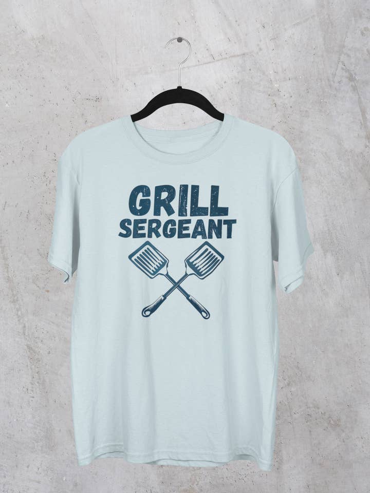 After Five Designs - Wholesale T-shirt met print - Heren - Grill Sergeant Grappige Vaderdag T-shirt Cadeaus voor Vaders5