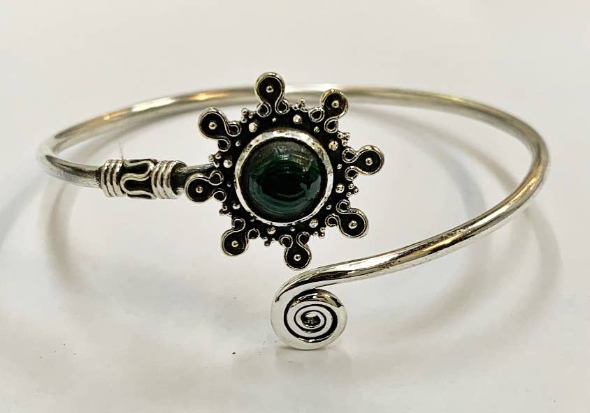 VIE - Wholesale Cuff Bracelet - Silver Plated Adjustable Cuff Bangle86