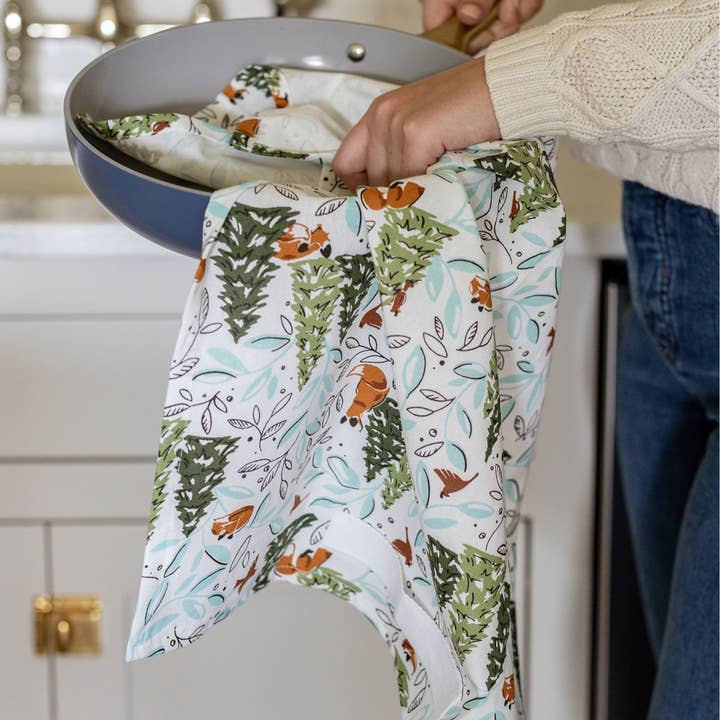 1canoe2 | One Canoe Two Paper Co. - Wholesale Tea Towel - Fox Kitchen Towel