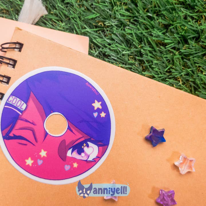 anniyell - Wholesale Sticker - cd wink Die-Cut Sticker