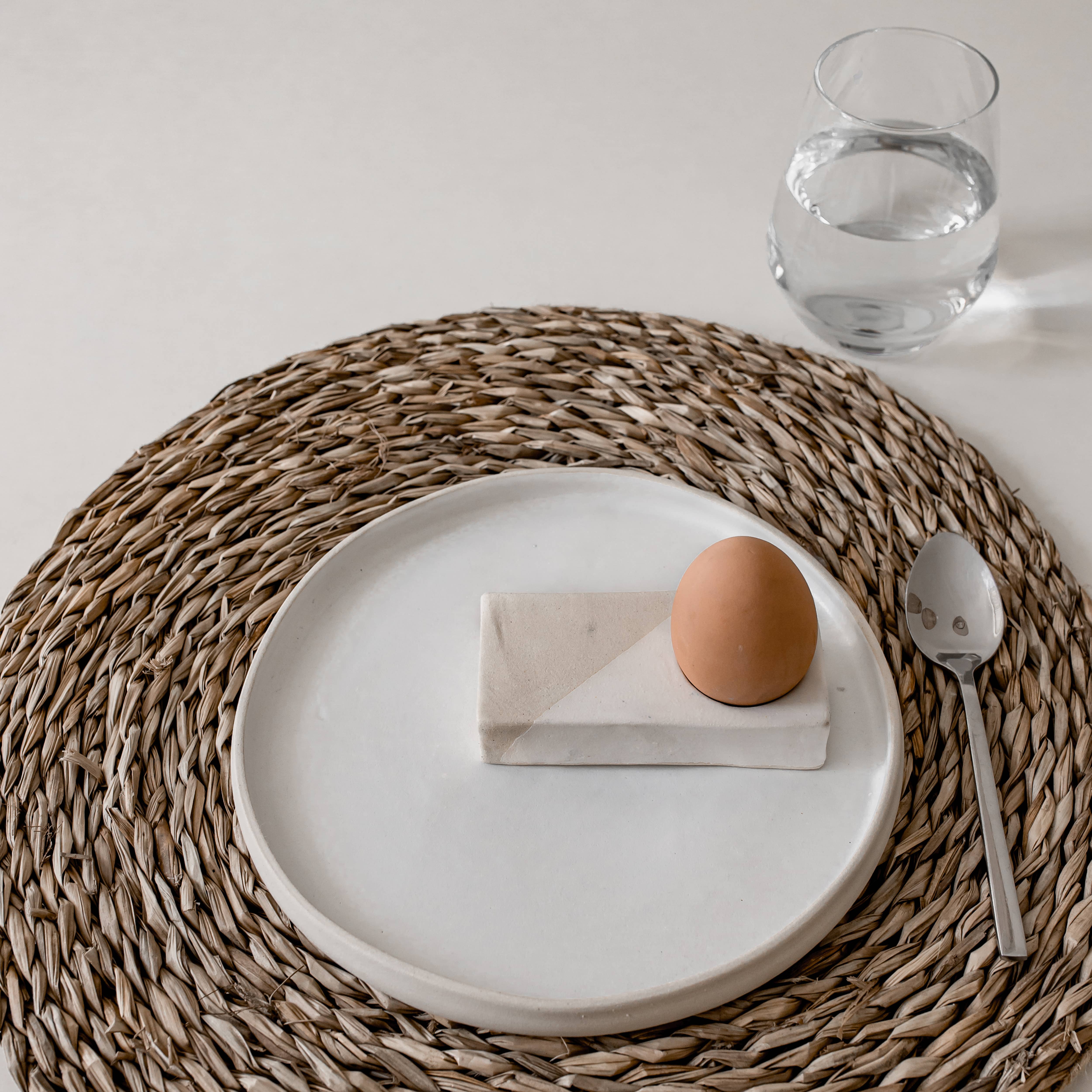 Claycraft - Wholesale Egg Cup/Holder - Handmade minimalist rectangular egg cup11