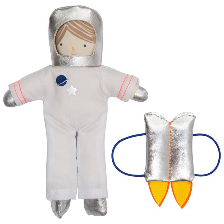 Meri Meri - Wholesale Doll - Kids - Astronaut Mini Suitcase Doll